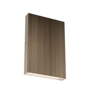 Aplica tip steplight Zipper, alama masiva antichizata, LED, 6W, 330 lumeni, 3000K, IP65, 24V, 90965