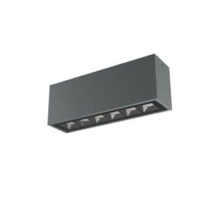 Plafonieră Redo Aroos LED 15W 3000K, Gri 91245