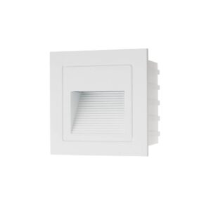 Spot Incastrat pentru exterior Xghost ,alb mat, 2W, lumina neutra , 4000K, IP65, 100-240V AC, 180lm, Arelux, GS02NWIP65 MWH