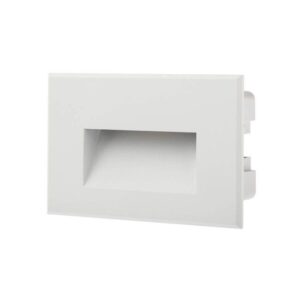 Spot Incastrat pentru exterior Xghost ,alb mat, 3W, lumina neutră , 4000K, IP65, 100-240V AC, 210lm, Arelux, GS03NWIP65 MWH