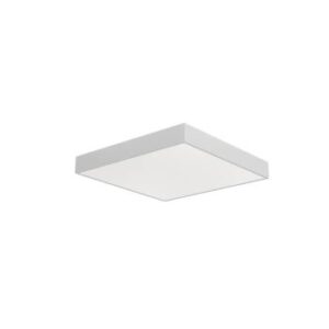 Corp de iluminat suspendat sau aparent XPill Square, alb, LED, 50W, 3000K-4000K-6000K, 50 cm, PXQ02CCT SWH