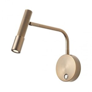 Aplica Redo Drill, bronz antic, LED, 8W, 530 lumeni, alb cald 3000K, 01-4439