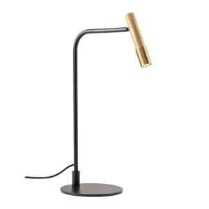 Veioza Redo Drill, auriu invechit, LED, 8W, 510 lumeni, alb cald 3000K, H.49 cm, 01-4730