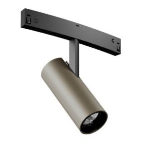 Mini proiector orientabil pentru profilele curbate Xnet, Arelux LED 18W 3000K 2051 lm, Silver coffee , XNRS31WWR SP SCF