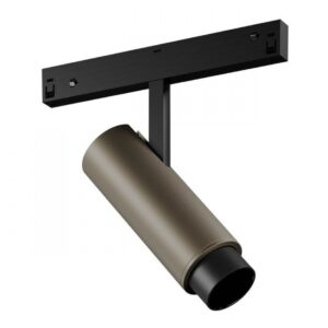Mini proiector orientabil, cu unghi de lumină reglabil (19-40grd) pentru profilele liniare Xnet Arelux LED 7W 3000K 817 lm, Maro, XNRS41WW SP SCF