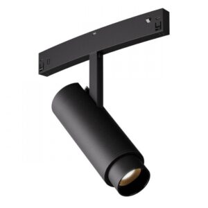 Mini proiector orientabil l, cu unghi de lumină reglabil (19-40grd) pentru profilele curbate Xnet Arelux LED 7W 3000K 817 lm, Negru, XNRS41WWR SP SBK