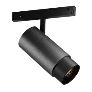 Mini proiector orientabil, cu unghi de lumină reglabil (18-45 grd) pentru profilele liniare Xnet Arelux LED 14,2W 3000K 1700 lm, Gri, XNRS42WW SP FNI