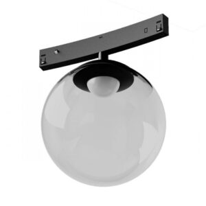 Corp de iluminat decorativ pentru sinele curbate Xneo, 5.3W, 3000K, 549lm, Arelux, XNRS11WWR GB
