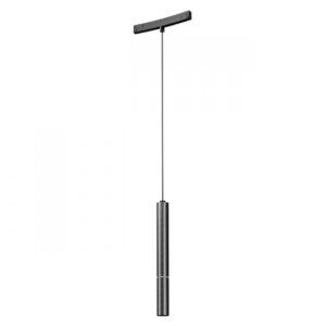 Suspensie cilindrică pentru profilele curbate Xnet Arelux LED 1,5W + 5,8W 3000K 120 lm + 384 lm, Gri, XNRS14WWR SU FNI