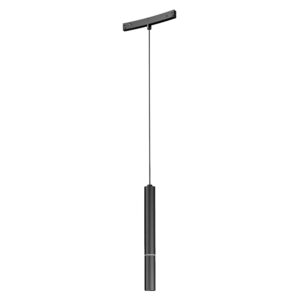 Suspensie cilindrică pentru profilele curbate Xnet Arelux LED 1,5W + 5,8W 3000K 120 lm + 384 lm, Negru, XNRS14WWR SU SBK