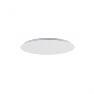 Suport 5 brate rotund din metal, alb mat, D.500, Redo, Accessory, CS5RD500WH
