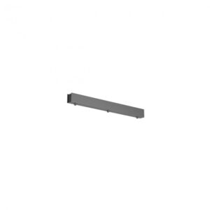 Bază liniară din metal pentru lustre 3 brațe, negru mat, Redo, Accessory, CSL3LN600BK