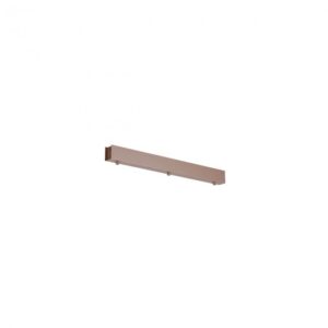 Bază liniară din metal pentru lustre 3 brațe, maro, Redo, Accessory, CSL3LN600CF