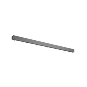 Bază liniară din metal pentru lustre 7 brațe, negru mat, Redo, Accessory, CSL7LN1300BK