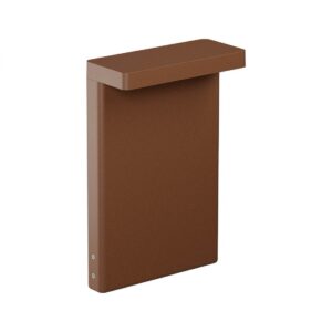 Stalpisor de exterior Kant, corten, LED, 15W, 1011 lumeni, 2700K/3000K, IP65, H.35 cm, 91033