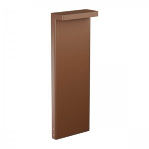 Stalp exterior Kant, corten,  LED 15W, 1011 lumeni, 2700K/3000K, IP65, H.65 cm, 91039