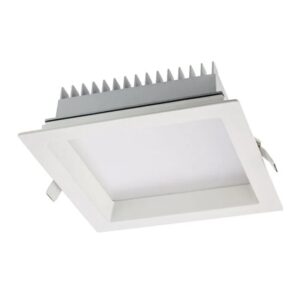 Spot LED pătrat 22W lumina caldă 3000K  3530lm, 195X 195mm IP44, XEVO , Arelux, EVS03WW
